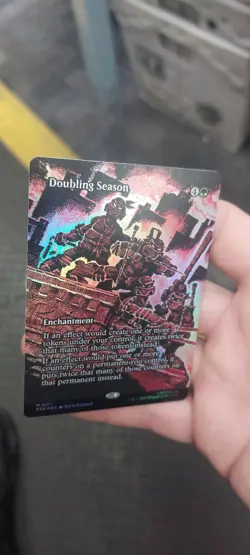 Doubling Season (Borderless Foil) Teenage Mutant Ninja Turtles Eternal-Legal - Image 3
