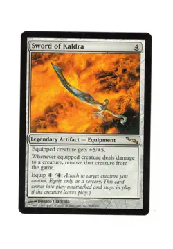 Sword of Kaldra Mirrodin MTG Out-of-Pack QUALITY - Image 1