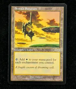 Serra's Sanctum Urza's Saga x1 LP MTG - English - Image 1