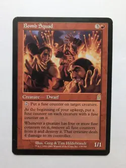 MTG Bomb Squad (ODY) Odyssey Regular Rare 179/350 - Image 1