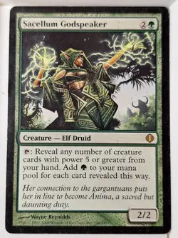 Sacellum Godspeaker - Shards of Alara - Magic the Gathering MTG Nice! - Image 1