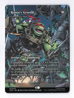 Ronin's Arsenal (Borderless) MTG Teenage Mutant Ninja Turtles Eternal-Legal PZA - Image 1