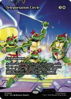 MTG TMNT - Teleportation Circle (Borderless) NM - Image 1