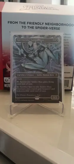 Spectacular Spider-Man 0241 241 textured foil mtg (v.7) future Spiderman Magic - Image 1