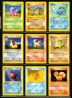 1999 Pokemon BASE SET SHADOWLESS Edition NON HOLO Cards Collection Lot RARE WotC - Image 4