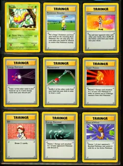 1999 Pokemon BASE SET SHADOWLESS Edition NON HOLO Cards Collection Lot RARE WotC - Image 5