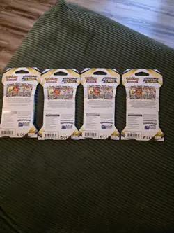 Pokemon Brilliant Stars Booster Pack Art Set 4x Sealed Packs Sword & Shield - Image 4