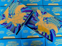 Pokemon TCG Ascended Heros Elite Trainer Box x10 new and sealed - Image 1