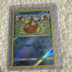 POKEMON MAGIKARP 15/68 REVERSE HOLO HIDDEN FATES MINT - Image 4