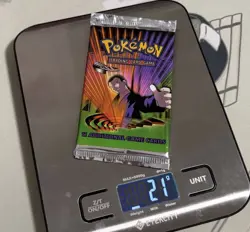 GYM CHALLENGE (Giovanni Art) SEALED Booster Pack Pokemon Cards - Heavy - Image 1