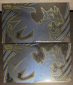 Pokemon TCG Phantasmal Flames Mega Charizard EX UPC X2 Sealed Ultra Premium Box - Image 1