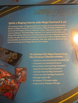 Pokemon Mega Charizard X ex Ultra-Premium Collection Box FACTORY SEALED! X 2 - Image 4