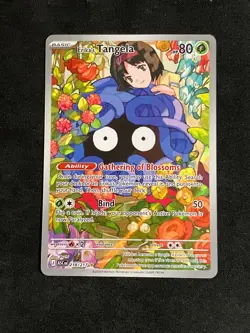 Erika’s Tangela 218/217 - Pokemon TCG - Ascended Heroes Illustration Rare Holo - Image 1