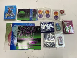 Mixed Pokemon TCG Empty Tins, Accessories, and Collectibles Bundle - Image 4