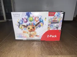 Pokemon ETB Elite Trainer Box Prismatic Evolutions, 2-Pack, New Sealed - Image 1