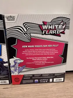 Pokemon Black Bolt & White Flare Binder Collection Box Set 2X New Sealed - Image 5