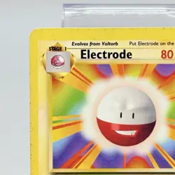 Pokemon Electrode 21/102 BS Base Set Unlimited Vintage 1999 LP - Image 2