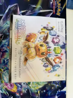 Pokemon Center Prismatic Evolutions ETB Elite Trainer Box Sealed - Image 1