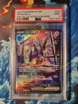 PSA 9 2023 POKEMON SVI EN-SCARLET & VIOLET SIR MIRAIDON EX 244 - Image 1