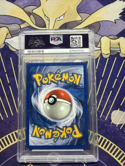 PSA 8 - Pokemon MAINTENANCE 83/102 1st Edition SHADOWLESS BASE SET PSA 5 - Image 2