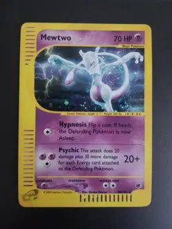 Mewtwo 20/165 Holo Rare Pokemon Expedition WOTC 2002 - Image 1