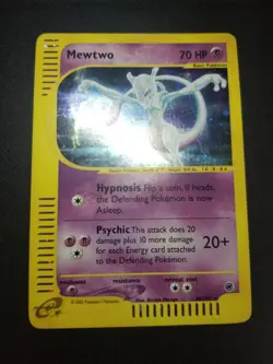 Mewtwo 20/165 Holo Rare Pokemon Expedition WOTC 2002 - Image 2