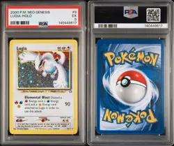 2000 POKEMON NEO GENESIS #9 LUGIA-HOLO PSA 5 - Image 3