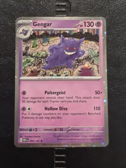 Pokemon TCG Gengar Cosmos Holo Rare 094/165 Promo 151 NM - Image 1