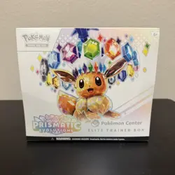 Pokemon Prismatic Evolutions Pokemon Center ETB - brand new SEALED - Image 1
