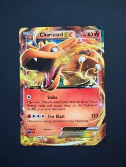 Charizard EX 11/106 Pokemon Flashfire Ultra Rare Near Mint (NM) 2014 - Image 1