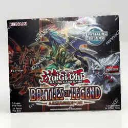 Yugioh Battles Of Legend Armageddon Booster Box 1st Ed. Factory SEALED SEE DESCI - Image 1