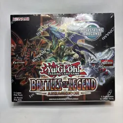 Yugioh Battles Of Legend Armageddon Booster Box 1st Ed. Factory SEALED SEE DESCI - Image 2