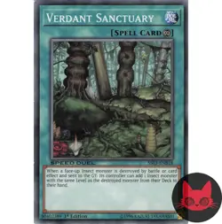 Yugioh Verdant Sanctuary SS03-ENB18 Common 1st Edition NM - Image 1