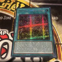 YuGiOh Primite Lordly Lode MP25-EN114 1st Prismatic Secret Rare - Image 1