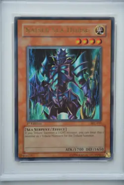 Yu-Gi-Oh Kaiser Sea Horse #015 Kaiba Evolution S.D. 1st Edition 2004 PSA 10 - Image 2