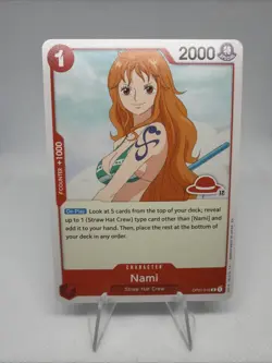 One Piece - Nami - OP01-016 - Learn Together Deck Rare - NM - Image 1