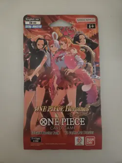 Resealed Read One Piece TCG Heroines Edition EB-03 Sleeved Booster Pack - Image 1