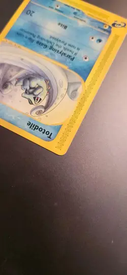 2002 Pokemon Totodile Expedition 135/165 Regular Base Card Non-holo - Image 4