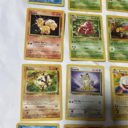 Vintage 1999 Pokemon Cards Lot 25 Base Jungle Fossil LP/NM No Duplicates - Image 4