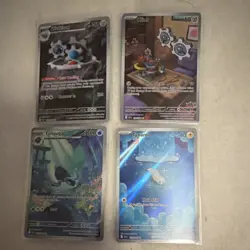 Pokemon TCG 151 4 Card Lot Holo Klinklang Klink Tirtouga Tynamo - Image 1