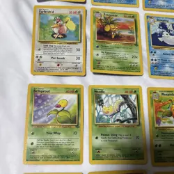 Vintage 1999 Pokemon Cards Lot 25 Base Jungle Fossil LP/NM No Duplicates - Image 4