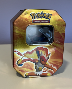 Infernape Tin Pokemon TCG Collectible Item **EMPTY TIN** 2007 Card Storage - Image 3