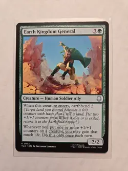 Earth Kingdom General - Avatar - NM - Uncommon - Creature - MTG - Image 1