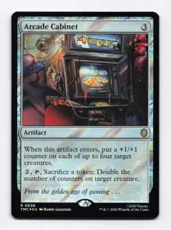 Arcade Cabinet (Surge Foil) 36 MTG Commander Teenage Mutant Ninja Turtles (TMC) - Image 1
