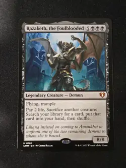 MTG Razaketh, the Foulblooded Commander Masters LP - Image 1