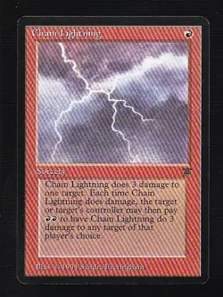 MTG Legends Chain Lightning - Image 1