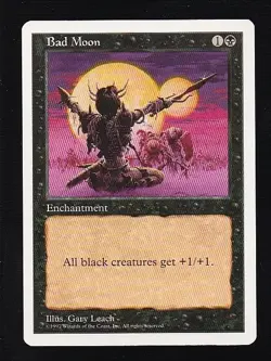MTG 5th Edition Bad Moon - Image 1