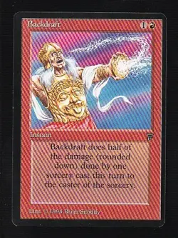 MTG Legends Backdraft - Image 1