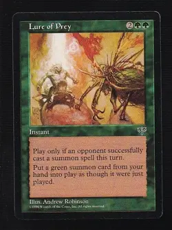 MTG Mirage Lure of Prey - Image 1