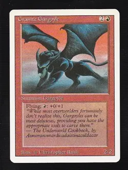 MTG Revised Granite Gargoyle - Image 1